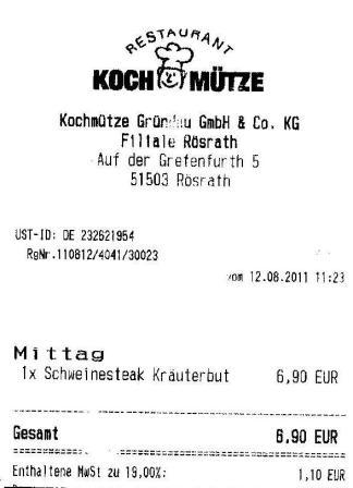 medv Hffner Kochmtze Restaurant